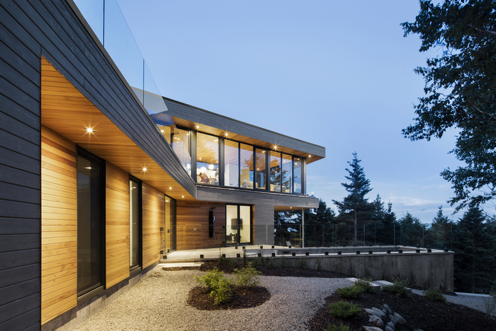 Preview of Altaïr house – Cap-à-l'Aigle, Canada