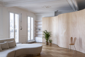 Wood Ribbon in Paris apartment – Paris, France