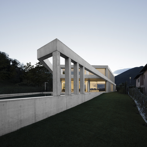 Preview of Concrete Villa – Comano, Switzerland