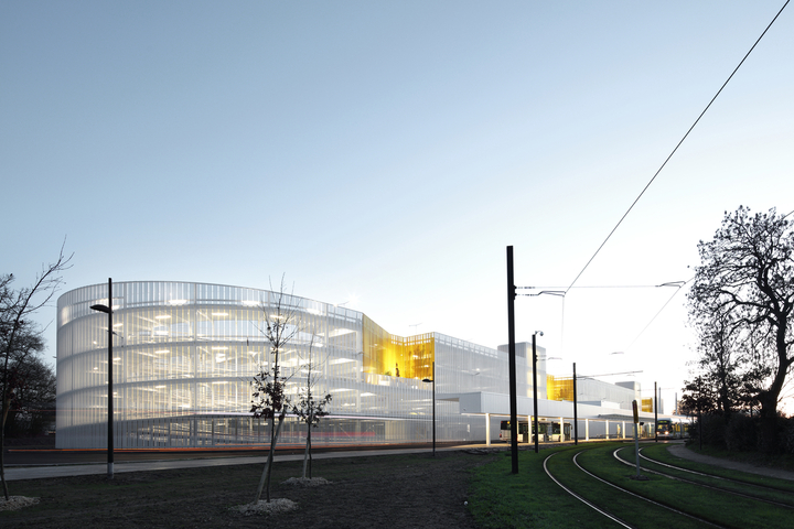 Parking and Intermodal Station – Bouguenais, France