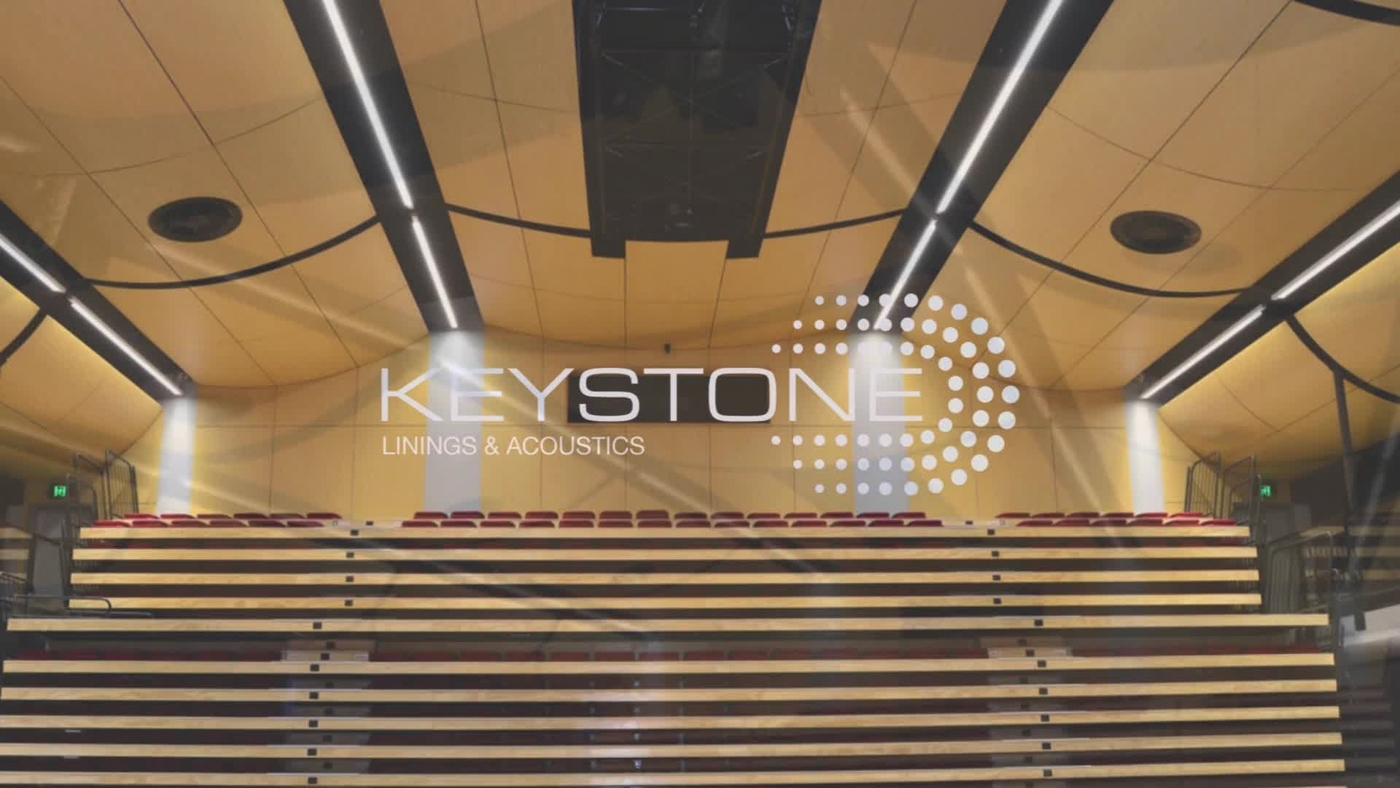 Keystone Linings & Acoustics campaign visual for Key-Ply