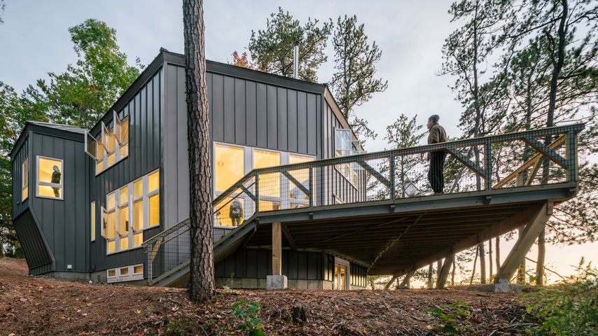 Anker-Jordan Residence – Ossipee Lake, United States