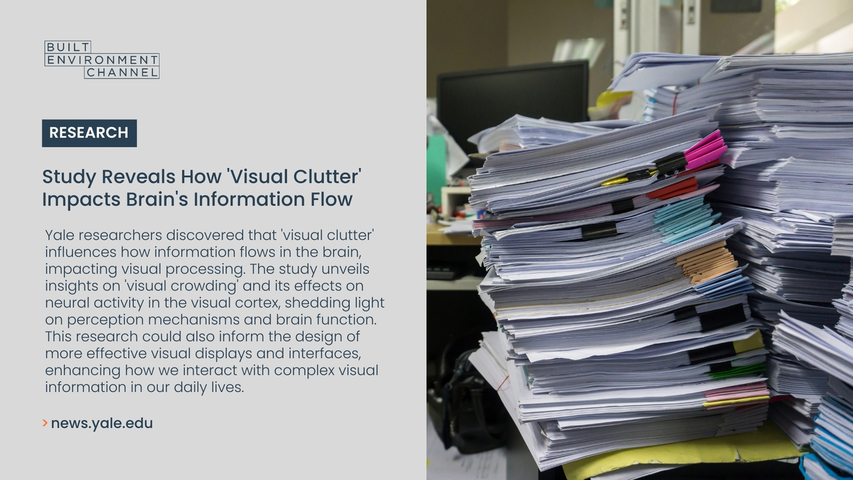 Study Reveals How 'Visual Clutter' Impacts Brain's Information Flow