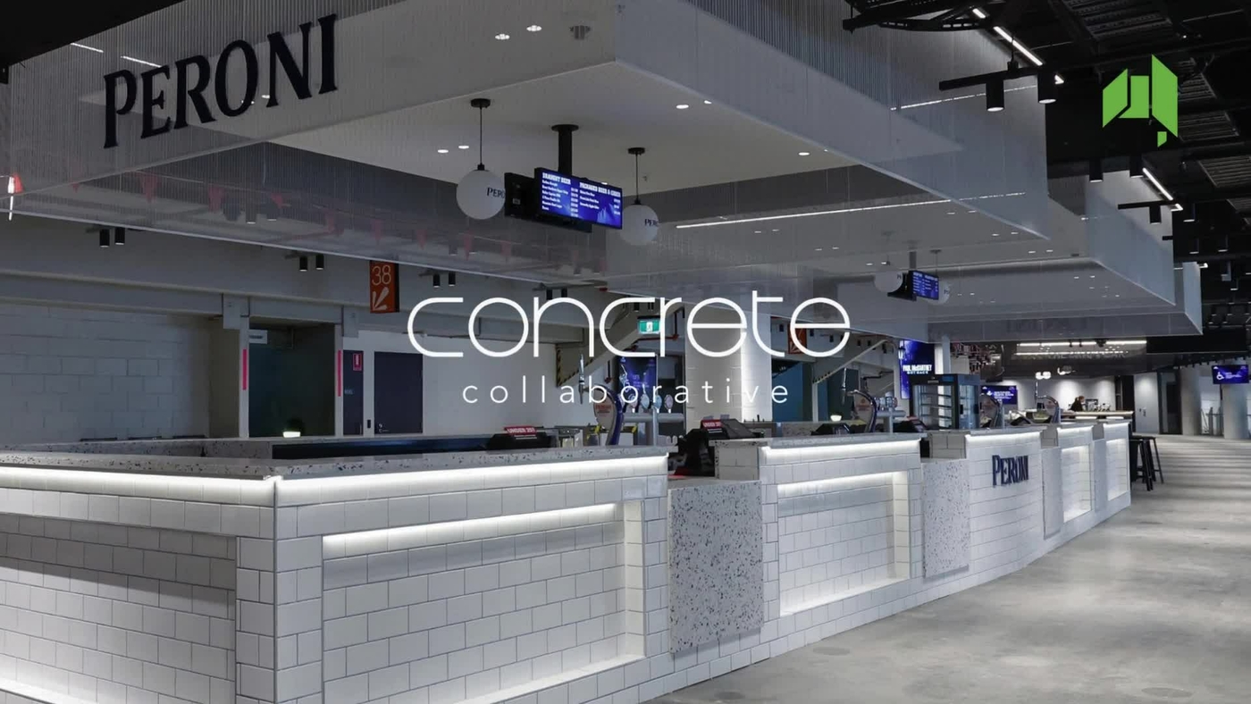 Concrete Collaborative campaign visual for Pacifica Benchtop Slabs