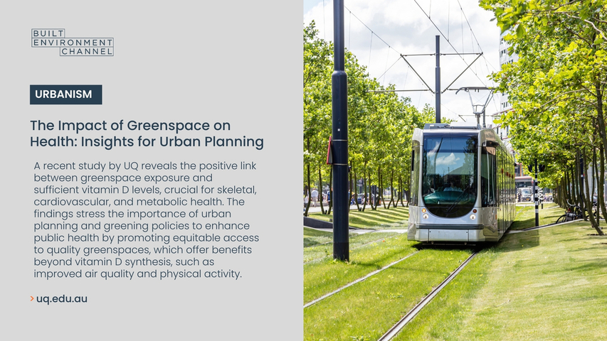The Impact of Greenspace on Health: Insights for Urban Planning