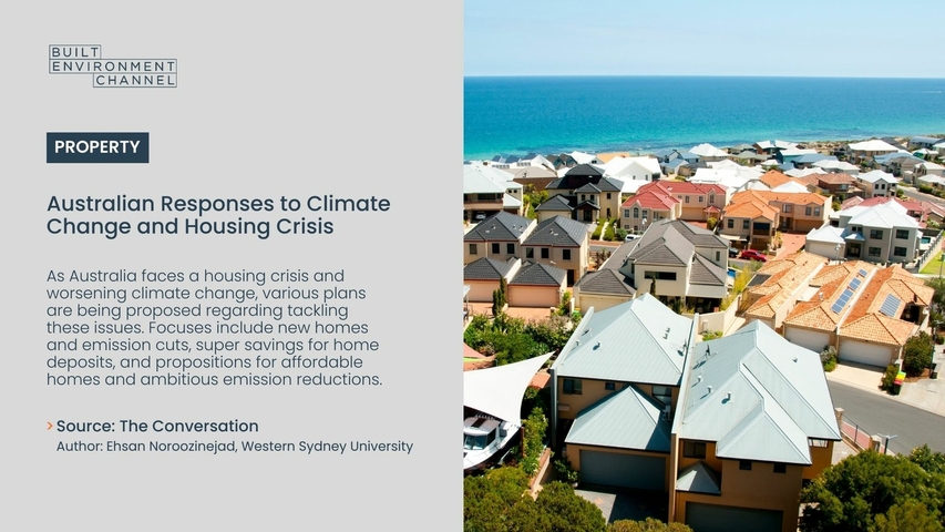 Australian Responses to Climate Change and Housing Crisis