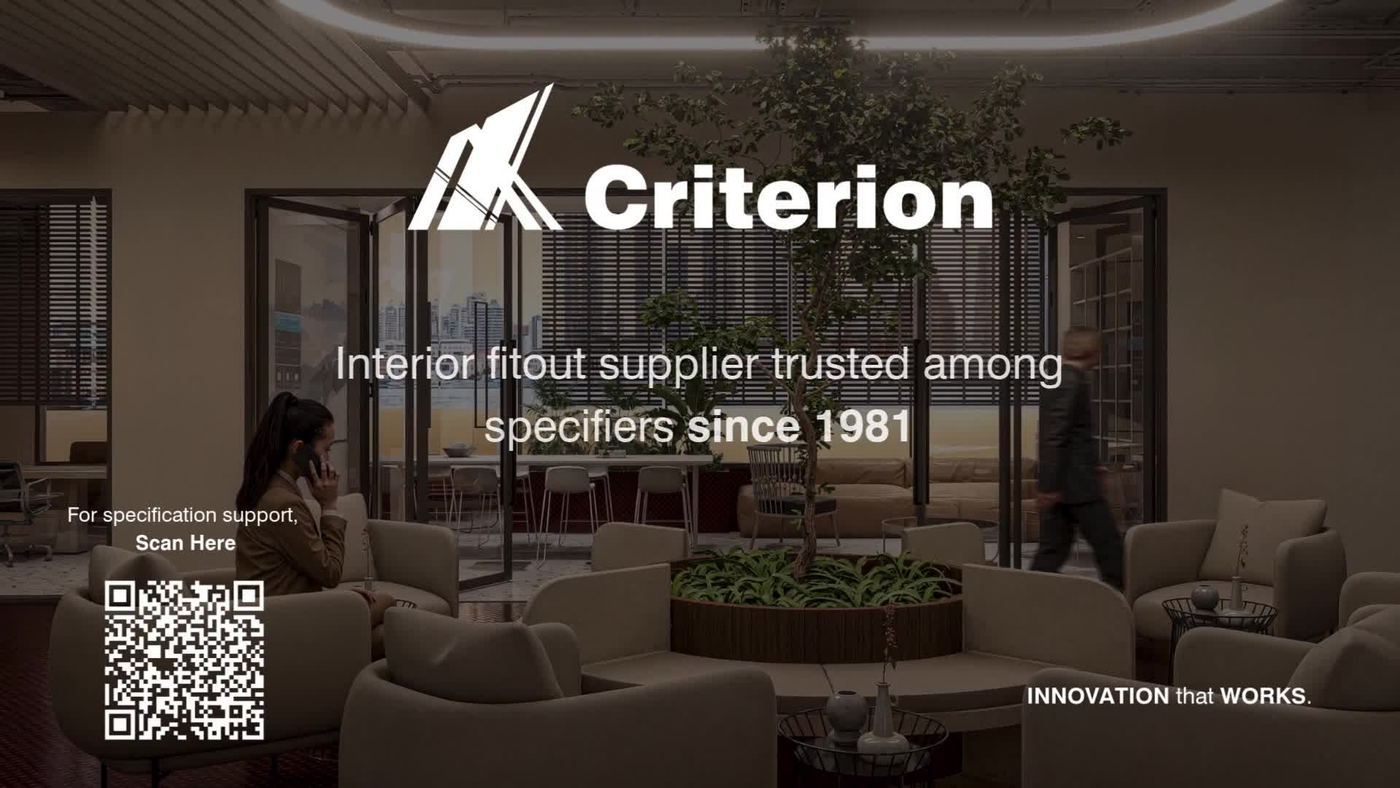 Criterion Industries campaign visual for Caspian Flushset Cavity Unit