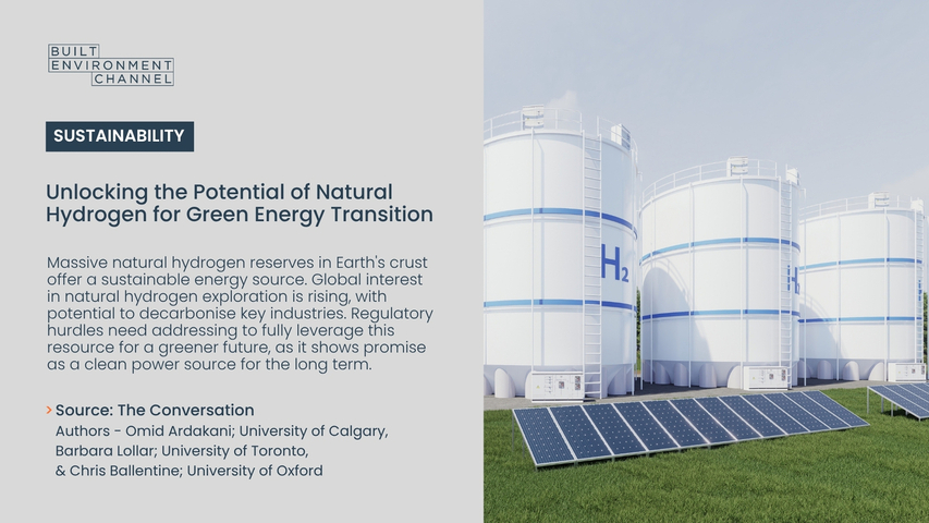 Unlocking the Potential of Natural Hydrogen for Green Energy Transition