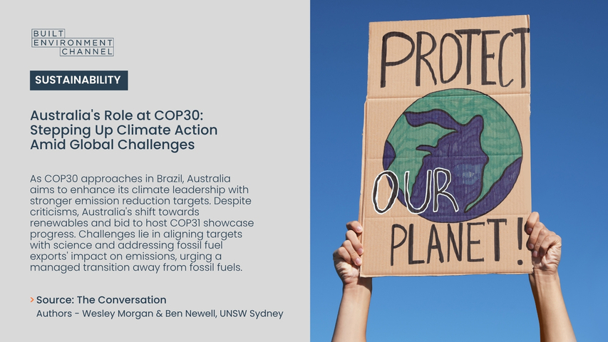 Australia's Role at COP30: Stepping Up Climate Action Amid Global Challenges