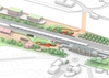 Nova Gorica Railway Station and Underpass Vrtača – Drawing
