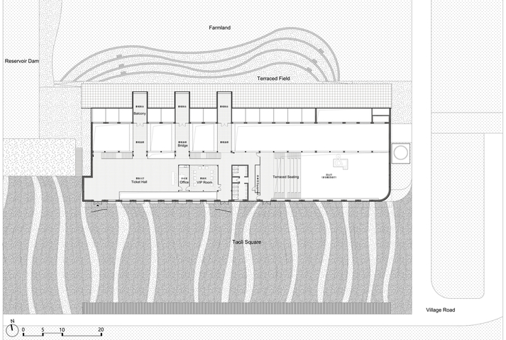 Taoli- Zhaoshan Village Centre – Drawing