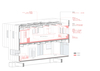 Postpartum Care Center with Romanesk Canopy – Drawing