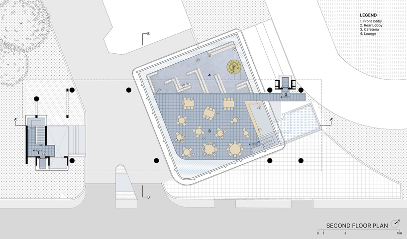 HOVER SPACE – Extension to the KLE Society Head Office – Drawing