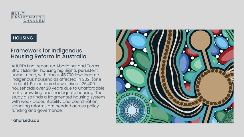 Framework for Indigenous Housing Reform in Australia