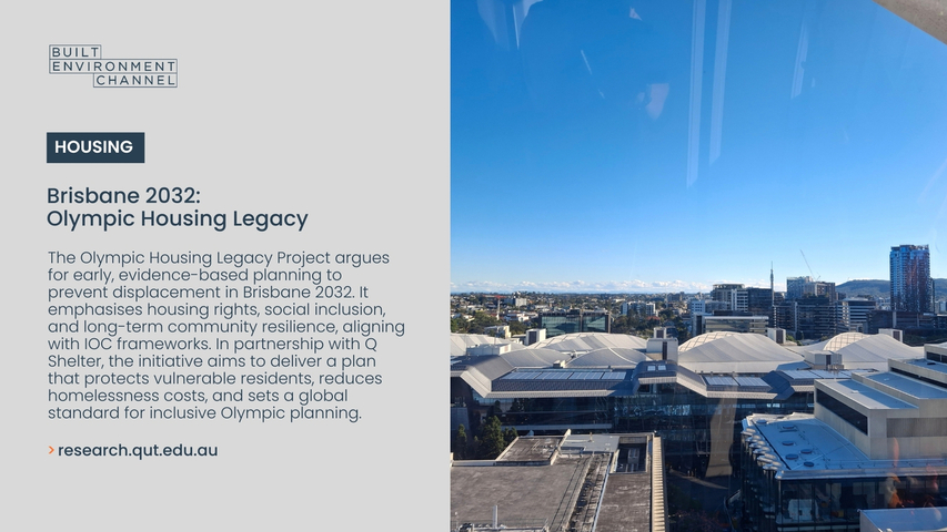 Brisbane 2032: Olympic Housing Legacy