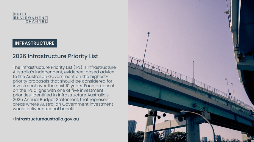 2026 Infrastructure Priority List