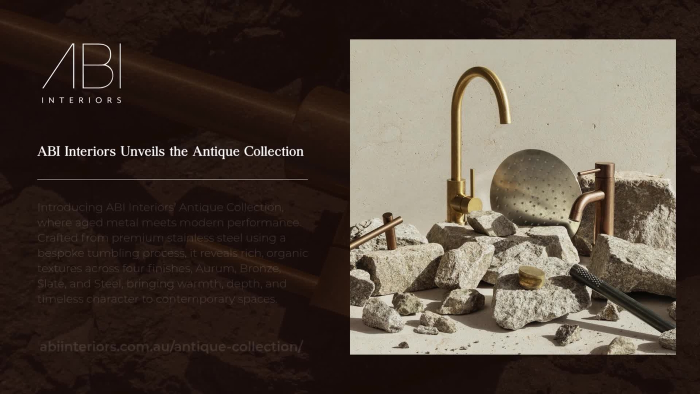ABI Interiors campaign visual for Antique Collection