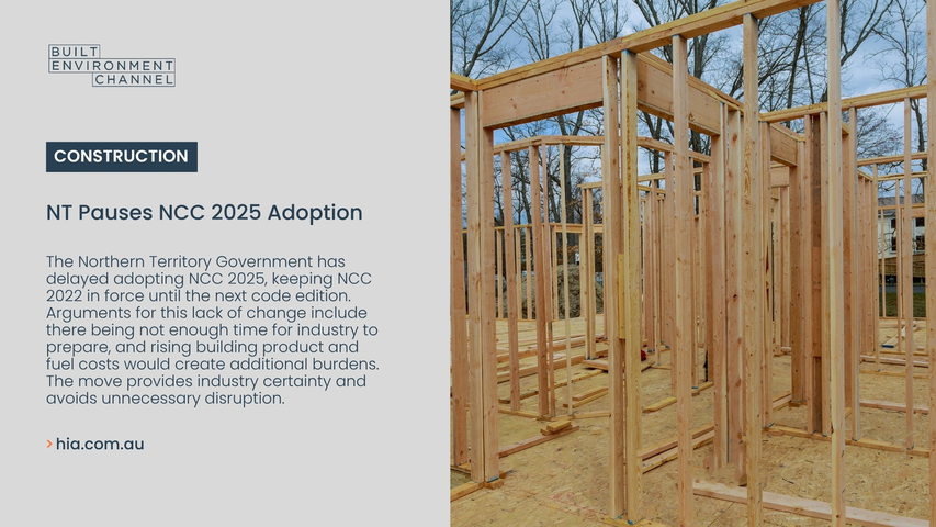 NT Pauses NCC 2025 Adoption