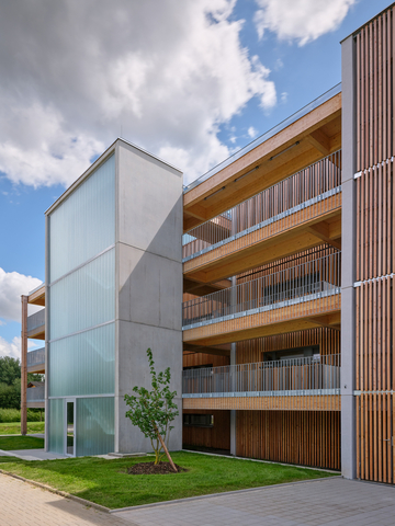 Zdar Wooden Housing – Sazavska, Czech Republic