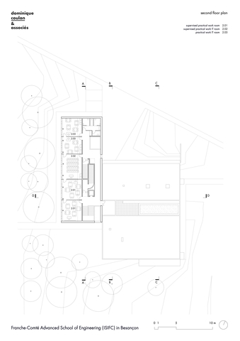 Franche-Comté Advanced School of Engineering – Drawing
