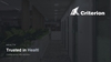 Criterion Industries - Trusted in Healthcare