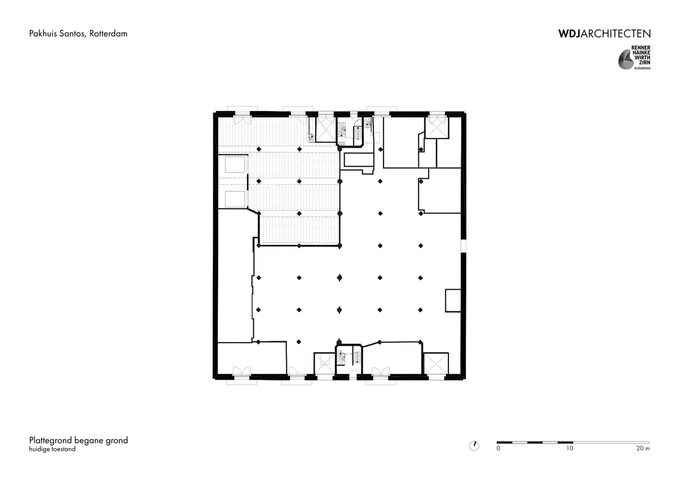 Netherlands Fotomuseum in the Santos Warehouse – Drawing