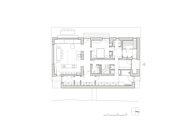 Strážné Cottage – Drawing