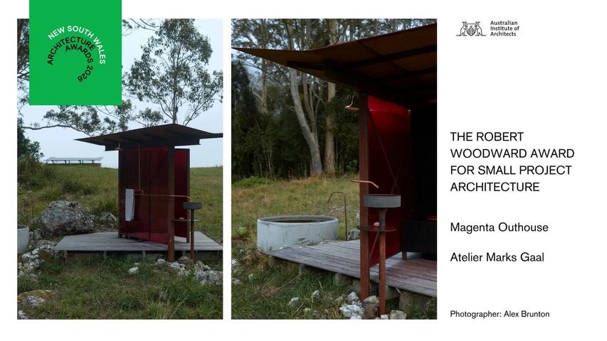 The Robert Woodward Award for Small Project Architecture