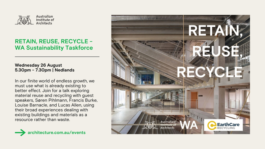 Preview of RETAIN, REUSE, RECYCLE - WA Sustainability Taskforce