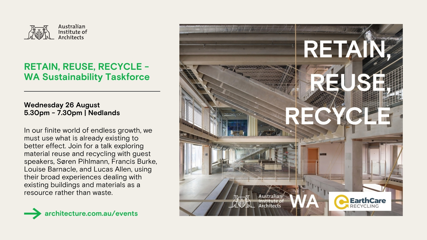 RETAIN, REUSE, RECYCLE - WA Sustainability Taskforce — image 1