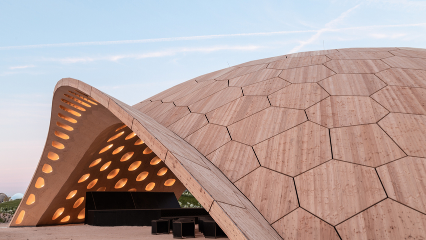 BUGA Wood Pavilion – Heilbronn, Germany